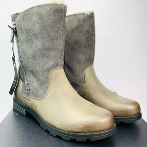 SOREL Emelie Foldover Waterproof Mid-Calf Quarry Boot - Women's 7